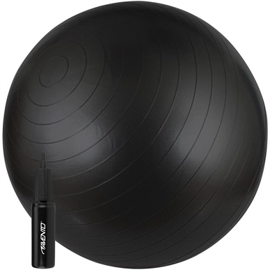 Ballon de Gym Avento Noir 65 cm (Avec Pompe)