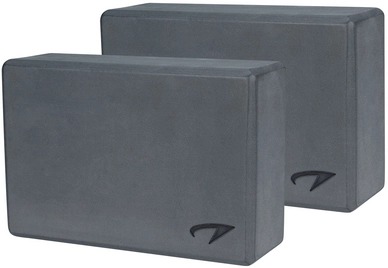Yoga Blok Avento Grijs (2-Delig)