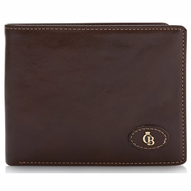 Portemonnee Castelijn & Beerens Billfold Ritsvakje Gaucho Mocca Heren
