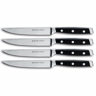 Steakmesser Felix Solingen First Class Schwarz (4-Stück)