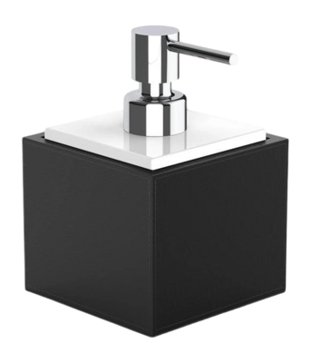 Zeepdispenser Decor Walther Brownie SSP 430 ml Wit Zwart Chrome