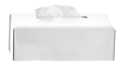 Tissue box Decor Walther Nappa KB White