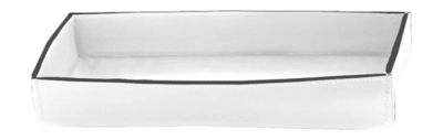 Zeepschaal Decor Walther Nappa TAB Groot Wit