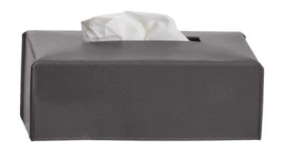 Tissue box Decor Walther Nappa KB Gray