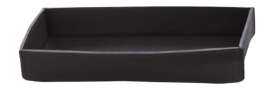 Zeepschaal Decor Walther Nappa TAB Groot Zwart Bruin