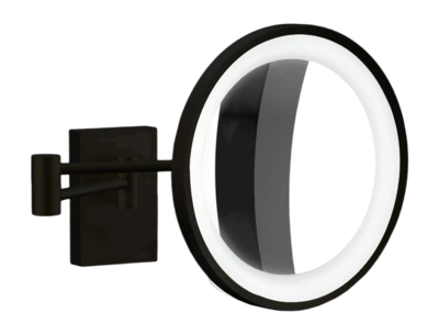 Make-up Spiegel Decor Walther BS 40 LED Mat Zwart (7x magnification)