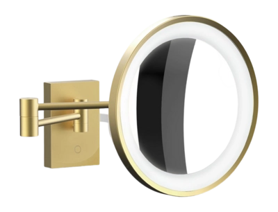 Make-Up Mirror Decor Walther BS 40 LED Matte Gold (10x magnification)