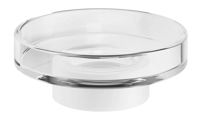 Seifenschale Decor Walther Century STS Kristall Matt Weiß Transparent