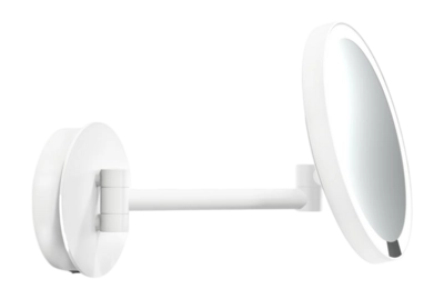 Miroir à Maquillage Decor Walther Just Look Plus WR LED Mural Mat Blanc (grossissement x 7)