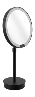 Make-up Spiegel Decor Walther Just Look Plus SR LED Mat Zwart (5 x magnification)