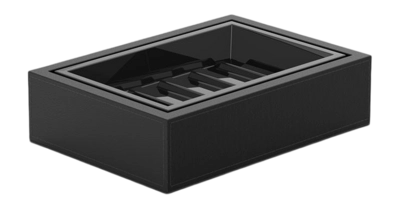 Zeephouder Decor Walther Brownie STS Zwart Porselein Zwart