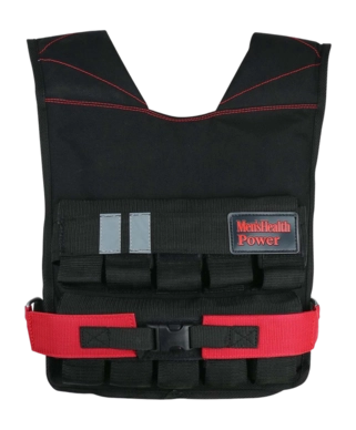 Gewichtsvest Men's Health 20 KG Zwart