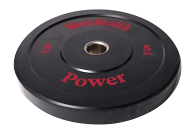 Halterschijven Men's Health 5 KG Zwart