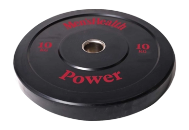 Halterschijven Men's Health 10 KG Zwart