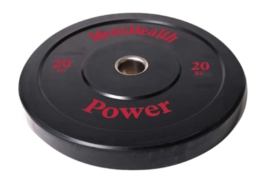 Halterschijven Men's Health 20 KG Zwart