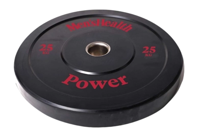 Halterschijven Men's Health 25 KG Zwart