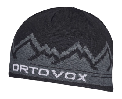 Beanie Ortovox Unisex Peak Beanie Black Raven