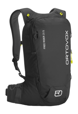 Sac à Sos de Ski Ortovox Free Rider 20 S Black Raven