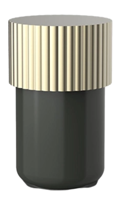 Scatola multiuso Decor Walther OF.LINE DMD S 7,5 cm, con coperchio, Champagne / Moro