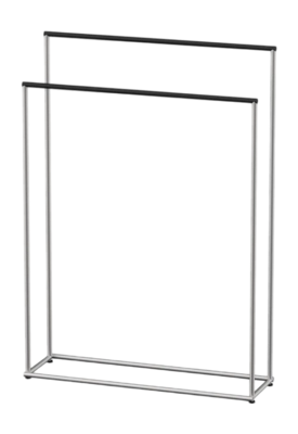 Handdoekenrek Decor Walther Mikado TEC HT Mat RVS Mat Zwart