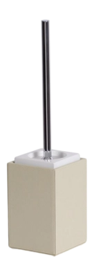 WC Borstel Decor Walther Brownie SBG Zand Met Porselein Wit En Borstel Chrome