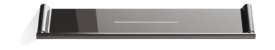 Planchet Decor Walther Mikado ABL40 Zwart Chrome PVD 40 cm