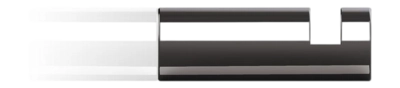 Haakje Decor Walther Mikado HAK1 Zwart Chrome PVD