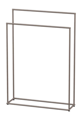 Porte-Serviette Decor Walther Mikado HT Mat Métal Foncé PVD