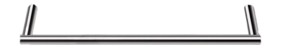 Handdoekstang Decor Walther Mikado HTE30 Enkel Zwart Chrome PVD 30 cm