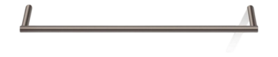 Portasciugamano Decor Walther Mikado HTE 45 cm, Metallo scuro opaco in PVD