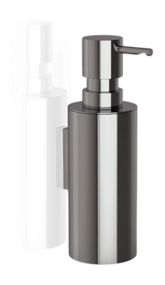 Zeepdispenser Decor Walther Mikado WSP Wandmodel Zwart Chrome PVD