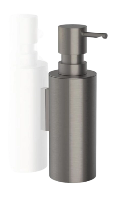 Distributeur de Savon Décor Walther Mikado WSP Wandmodel Matte Dark Metal PVD