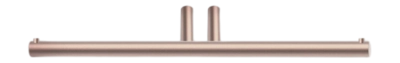 Porte-Papier WC Decor Walther Mikado TPH2 Double Mat Cuivre PVD