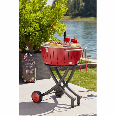Barbecue LotusGrill Gardengrill XXL Rood