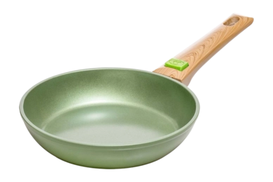 Koekenpan Just Vegan Afneembaar Handvat 20 cm Groen