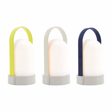 Lamp Remember Uri LED Piccolos Oplaadbaar Blauw/Wit/Geel 15 cm (Set van 3)