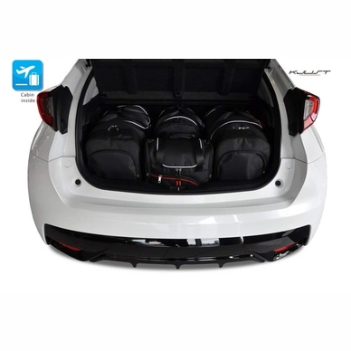 Tassenset Kjust Honda Civic Hatchback 2012-2017  (4-delig) Variant II