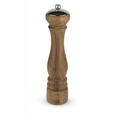 Moulin à Sel Peugeot Paris Icône - Bois Laqué Noir, 18 Cm, Réglage U'Select