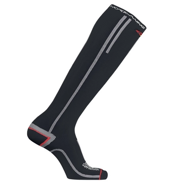 Fietssok Northwave Compression High Socks Black Red