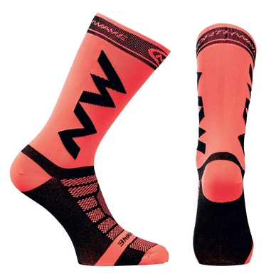 Fietssok Northwave Extreme Light Pro Socks Lobster Orange Black