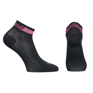 Fietssok Northwave Women Pearl Woman Socks Black Fuchsia