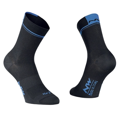 Fietssok Northwave Logo 2 High Socks Black Blue