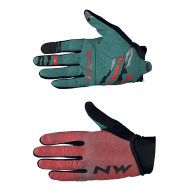 Fietshandschoen Northwave MTB Air 3 Full Gloves Red Forest