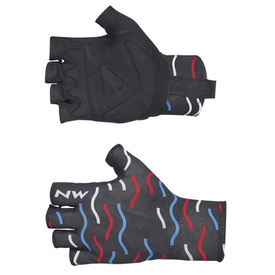 Fietshandschoen Northwave Switch Line Short Gloves Black