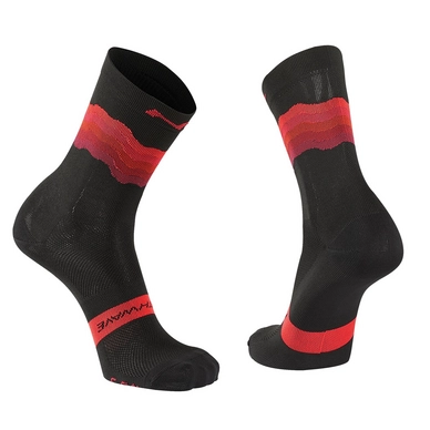 Fietssok Northwave Switch Socks Black Red