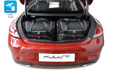 Tassenset Kjust Mercedes C Coupe 2014+  (4-delig)