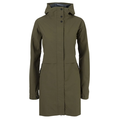 Raincoat Agu Women Urban Outdoor Parka Army Green | Outdoorsupply.co.uk