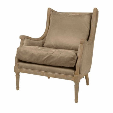 Fauteuil Riverdale Leeds Beige 80 cm