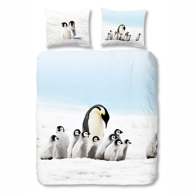 Parure de Lit Good Morning Pingouins Coton