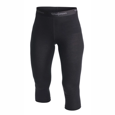 Legging Woolpower Women 3/4 Long Johns Lite Black